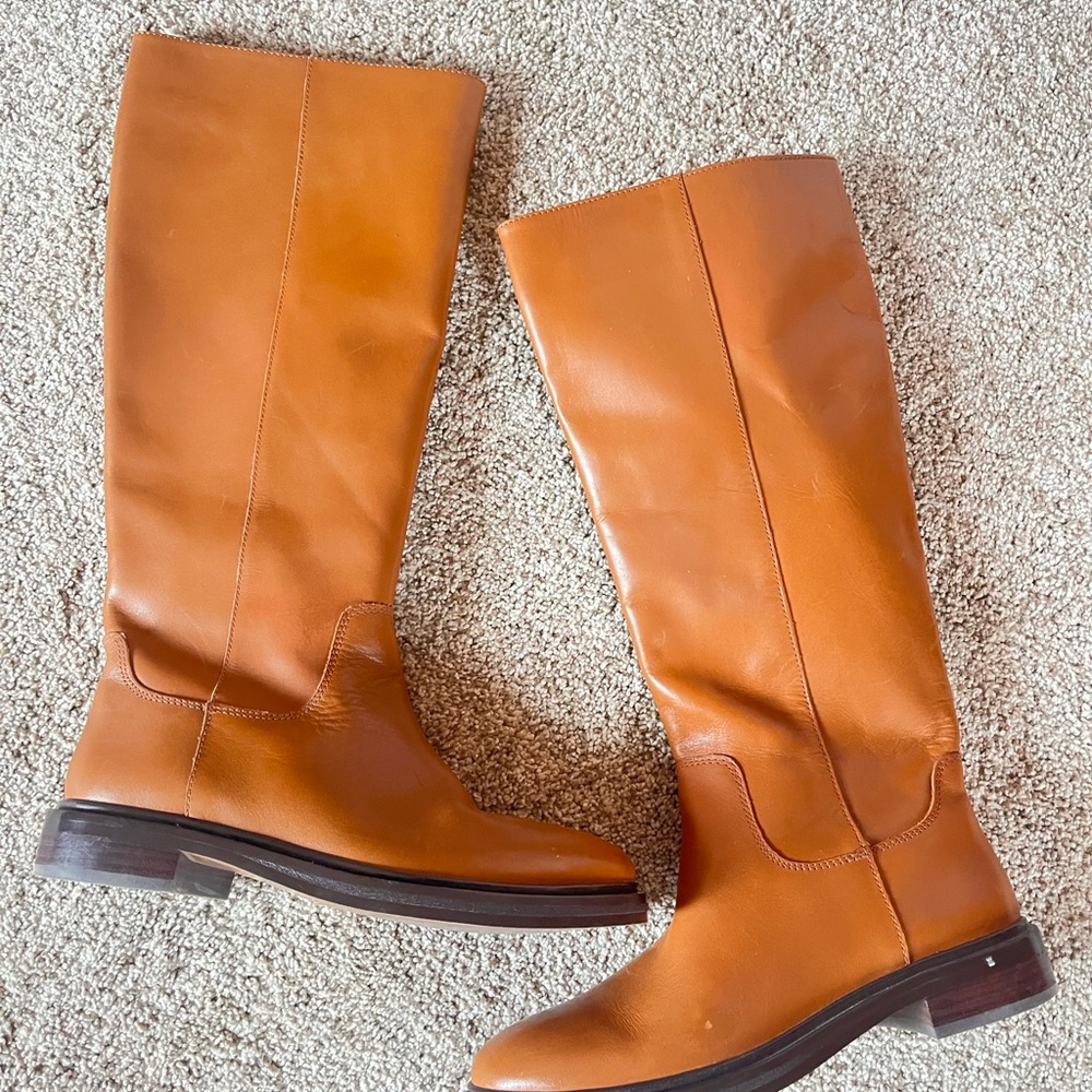 Madewell Brown Over the Knee Boots